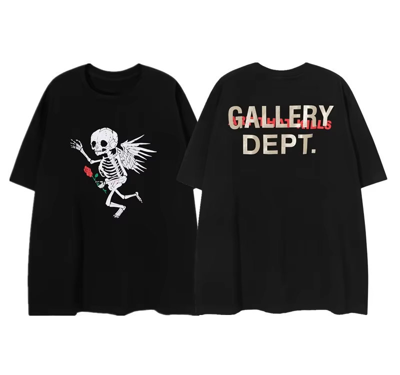 Streetwear Brand Graphics - Skull Angel High-end Fashion Brand T-Shirt