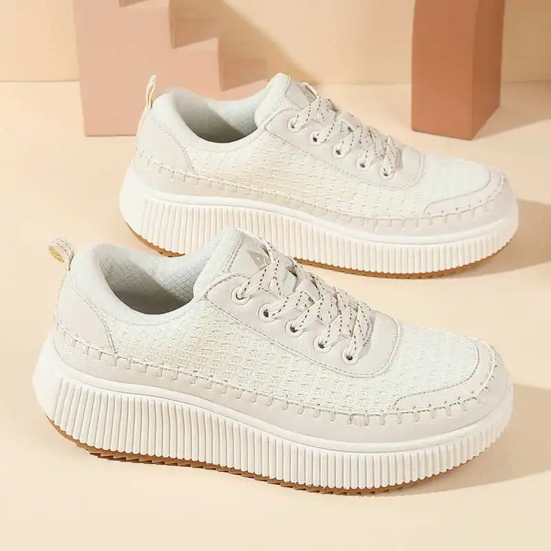Streetwear Brand Drops - Brown Shoes Woman Flats Autumn Boots