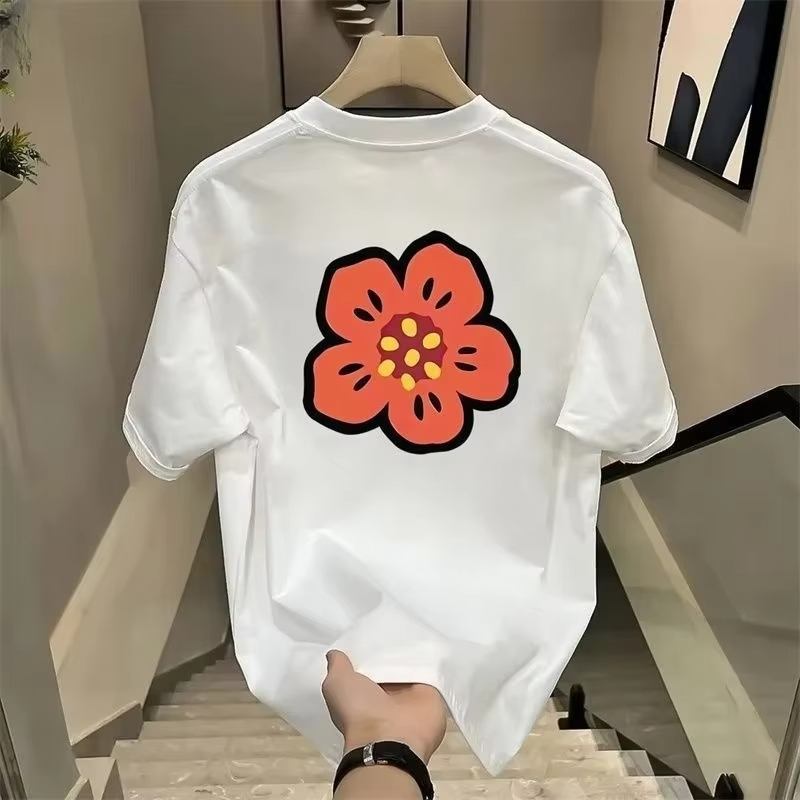 Streetwear Brand Flower - 2026 Cartoon Flower T-Shirt Men Women