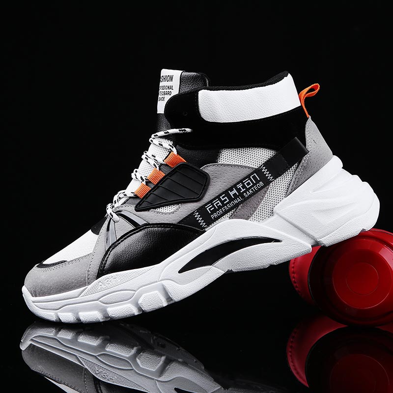 Streetwear Brand Drops - Hightop Summer Men's Sport Shoes Man