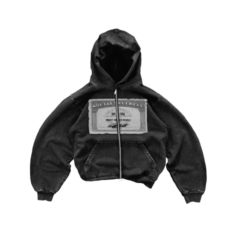 Fear Of God Essential - Dollar printed red new hooded sweatshirt