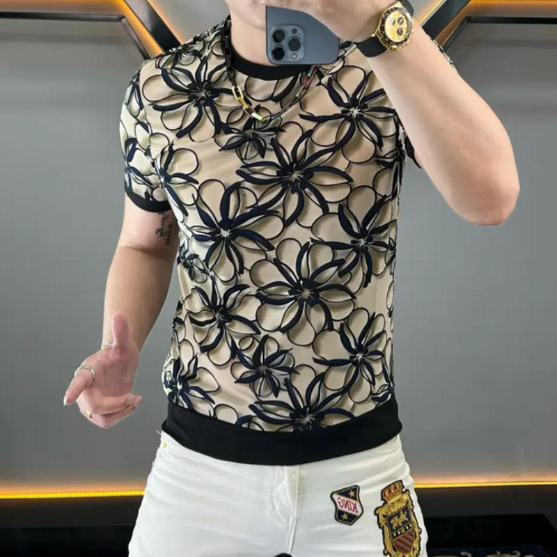 Brand Ice Silk Flower T-shirt  - огляд і ціна Streetwear Brand Flower