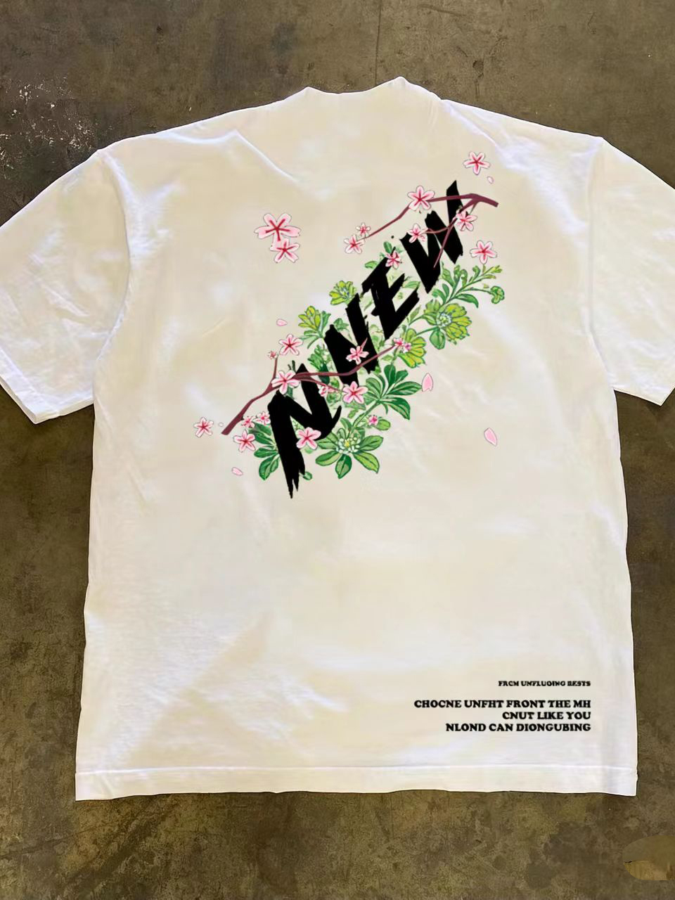 American Style Floral Print Pu - огляд і ціна Streetwear Brand Flower