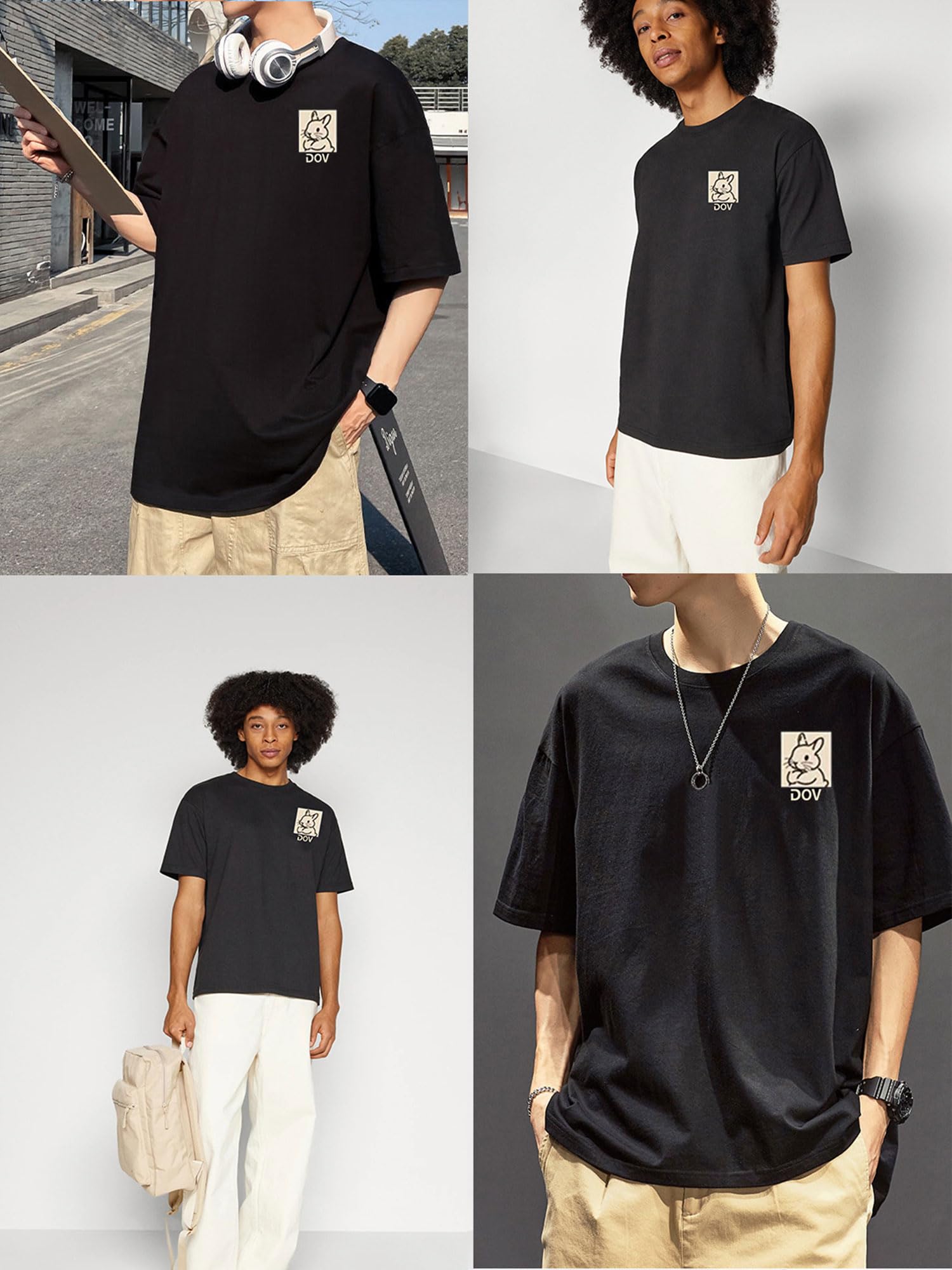 Unique Design Summer Cotton T  - огляд і ціна Urban Streetwear Brand
