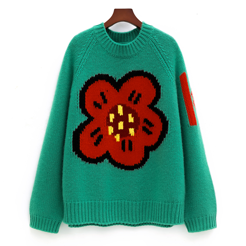 Ladies 100% pure cashmere swea - огляд і ціна Streetwear Brand Flower