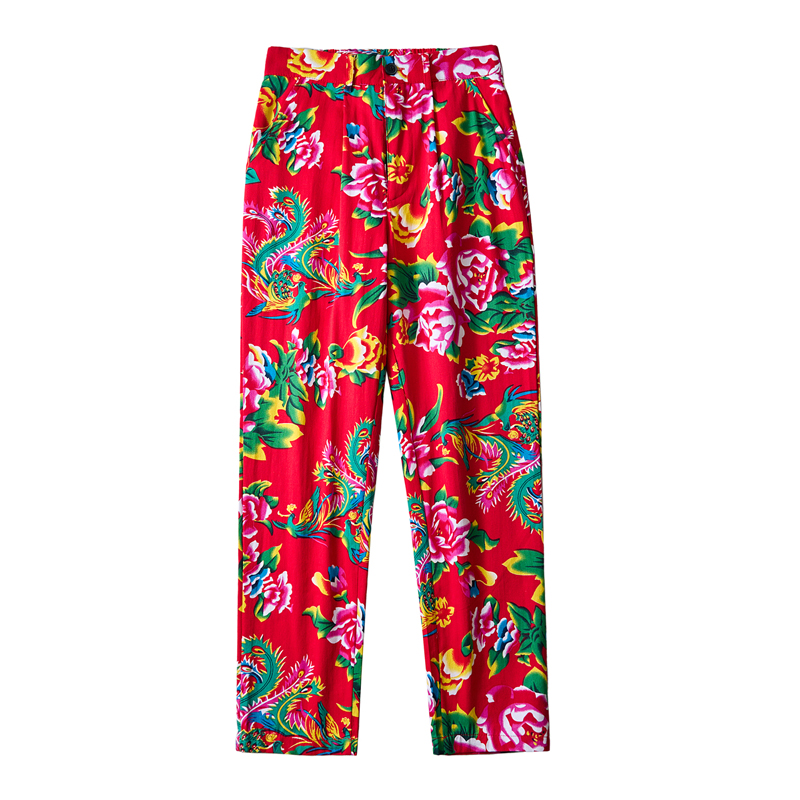 Men Chinese Style Popular Pant - огляд і ціна Streetwear Brand Flower